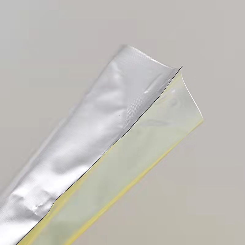 China Factory Supplier Laminated Mylar 3 Side Seal Flat Pouch Aluminum Foil Heat Seal Packaging Bags