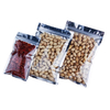 Food Safe Sliver Stand Up Zip Lock Bags Aluminum Foil Clear Plastic Pouch Zipper Mylar Heat Seal Tear Notches Packaging Bag