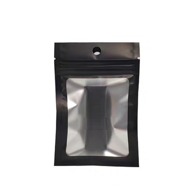 Black Cute Courier Mailing Carrier Bubble Self Adhesive Roll Seal Poly Plastic Bag With Zipper